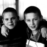 Ucraina Chernobyl Zhitomir ritratti ai ragazzini dell'orfanotrofio Esnoj Bereg Ukrainian Chernobyl Zhitomir portraits boys orphanage Esnoj Bereg ph © Nicola De Marinis