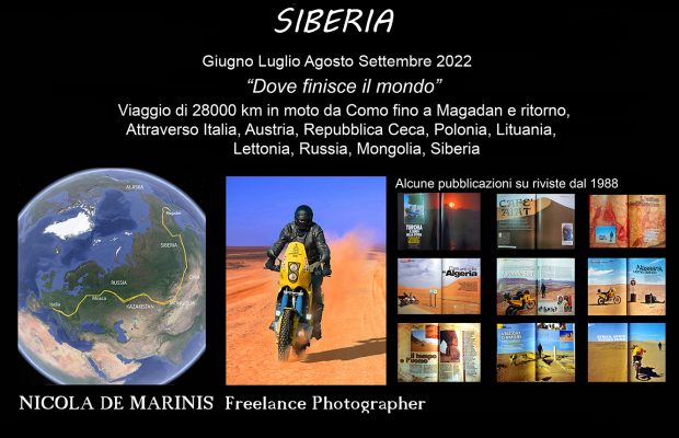 Viaggio in moto in Siberia 2022